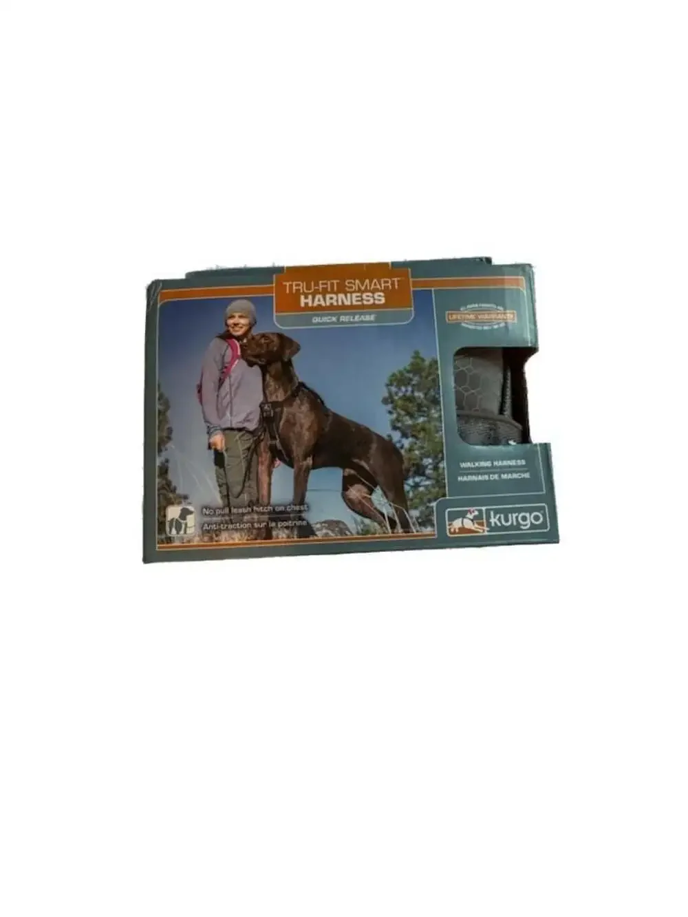 Kurgo Tru-Fit Smart Dog Walking Harness, Medium